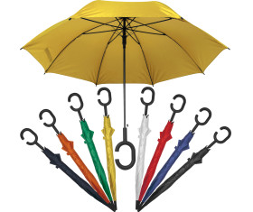 Hands-free umbrella