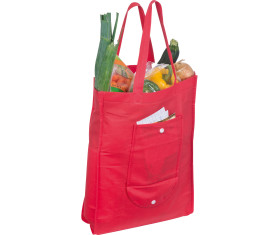 Foldable non-woven shopping bag