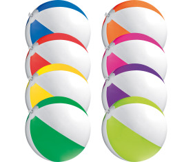 Bicoloured beach ball