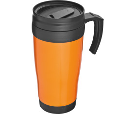 Plastic thermal travel mug – 400 ml