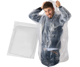 Regenponcho transparant